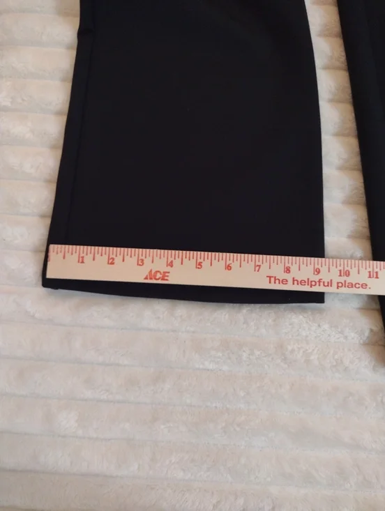 New Halara Athleisure Pants Women Med High Waist Back Pockets Bootcut Black NWT - Picture 8 of 11